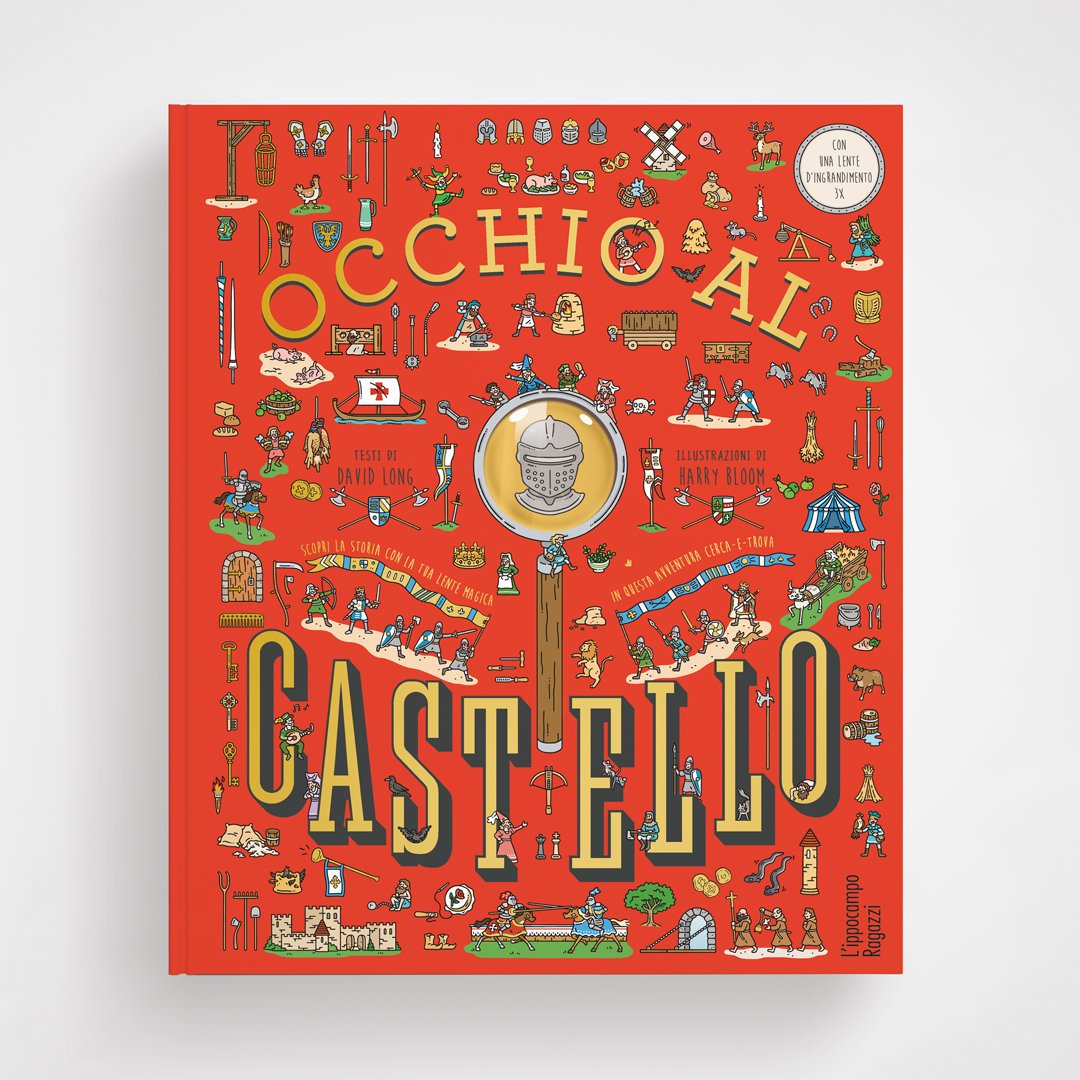 Occhio al castello! Con lente d'ingrandimento - L'Ippocampo - copertina