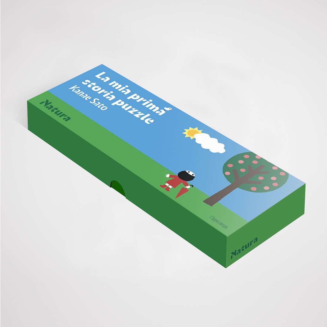 Natura. La mia prima storia puzzle - L'Ippocampo - copertina