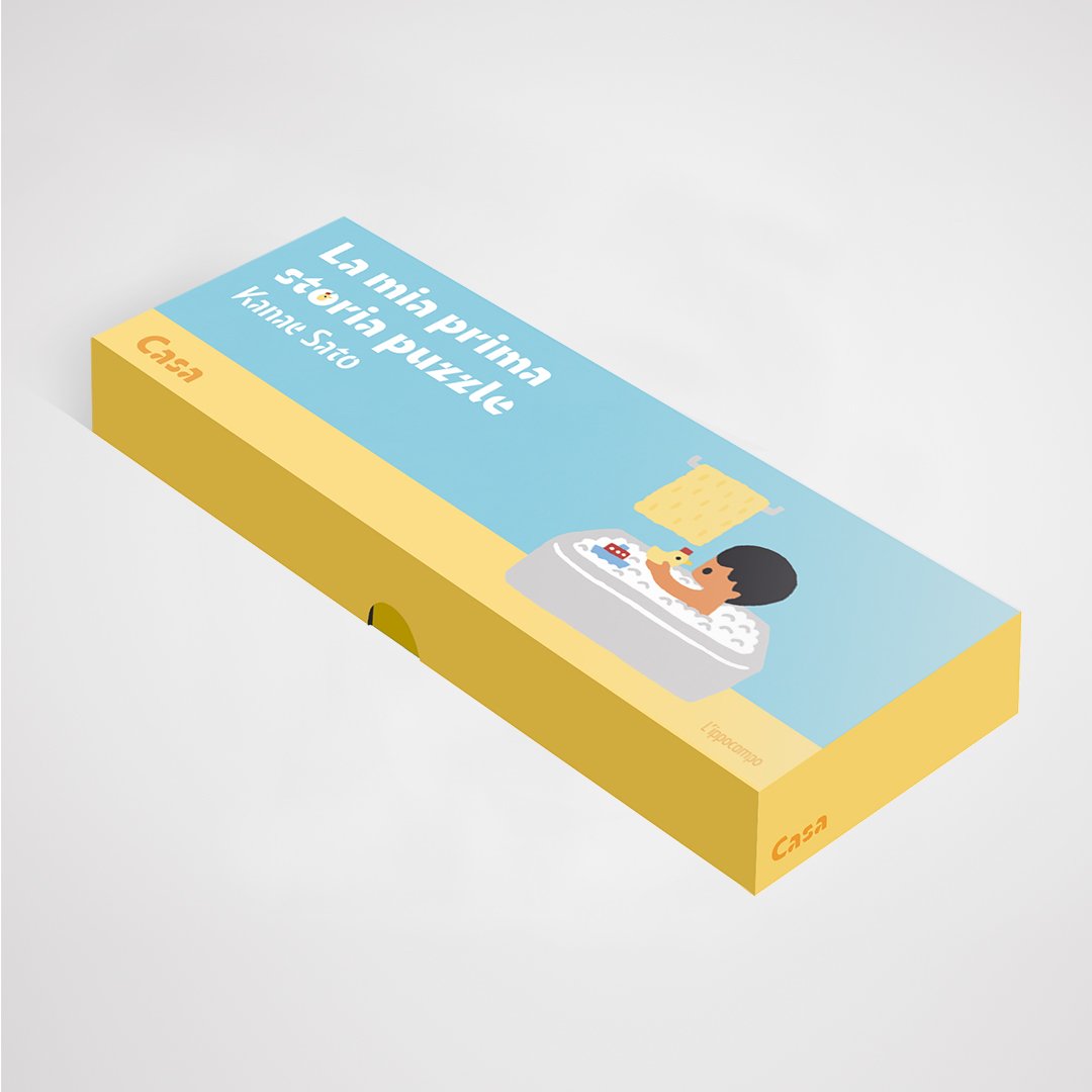 Casa. La mia prima storia puzzle - L'Ippocampo - copertina