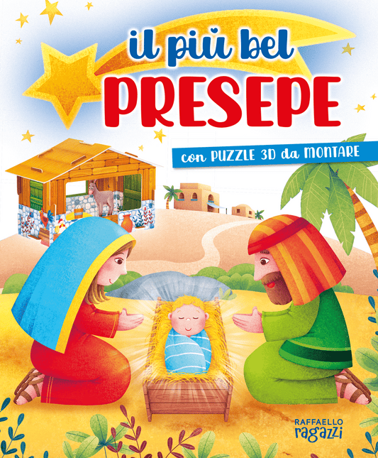 Il più bel presepe - libro puzzle 3D di Natale, Raffaello Ragazzi