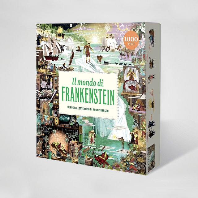 Il mondo di Frankenstein - Puzzle 1000 pezzi - Centroscuola