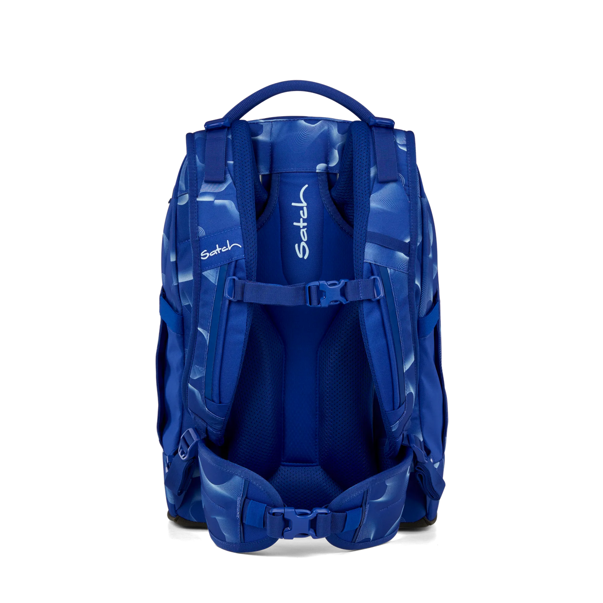 Zaino Satch Pack Vibrant Blue - vista posteriore, schienale ergonomico