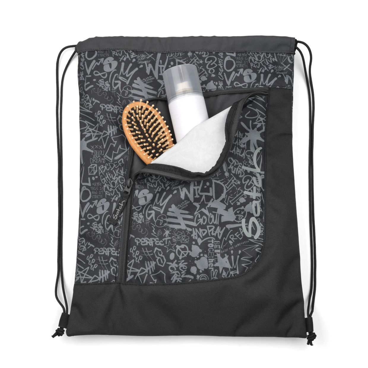 Sacca Sport Satch Street Ink - borsa sportiva scuola, dettaglio