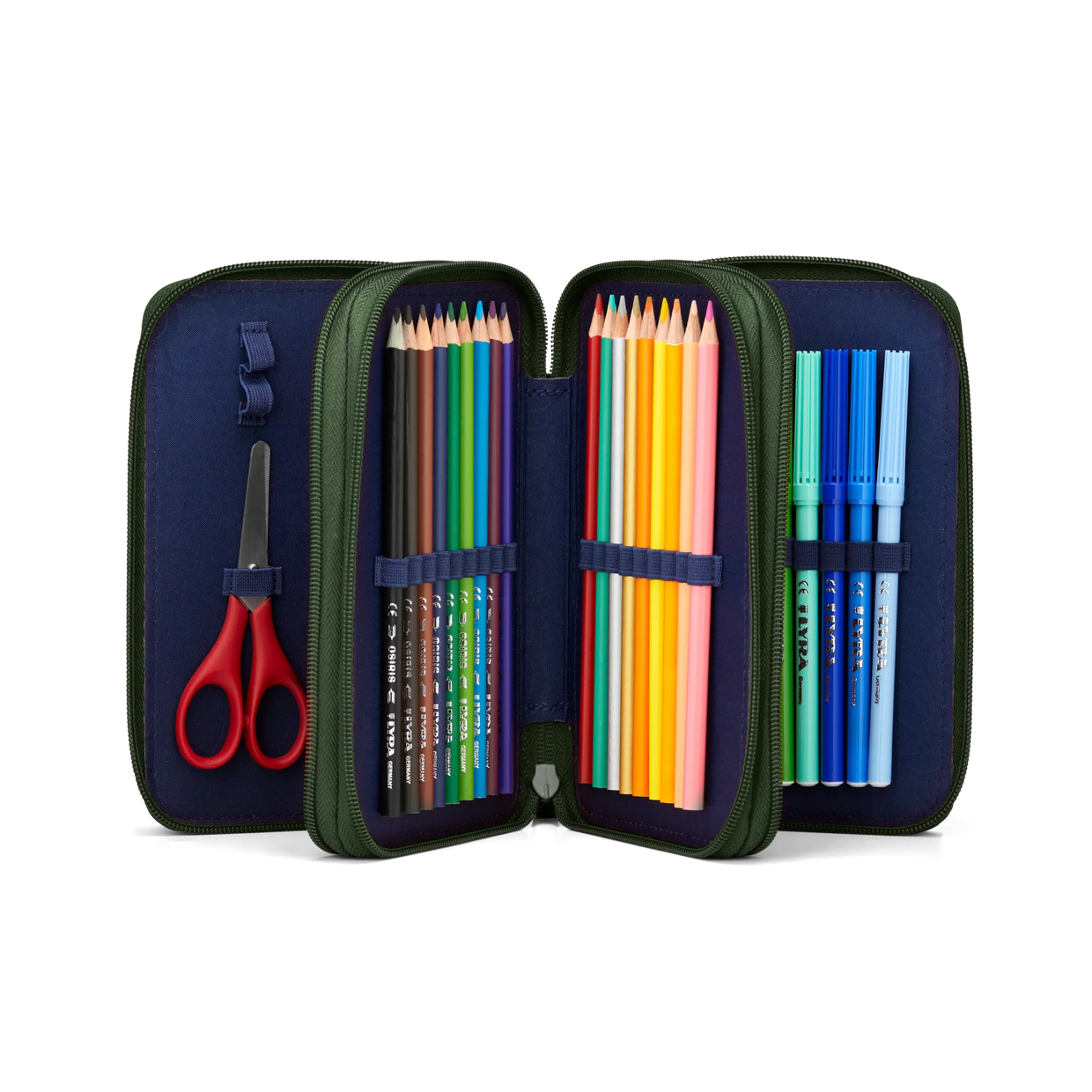 Astuccio Ergobag 3 Zip Maxi ExBeardition - dettaglio - Centroscuola