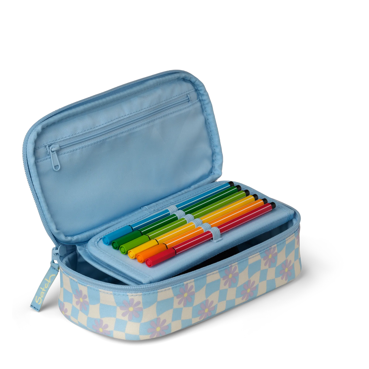 Astuccio Satch Ovale Rigido Summer Era - dettaglio interno