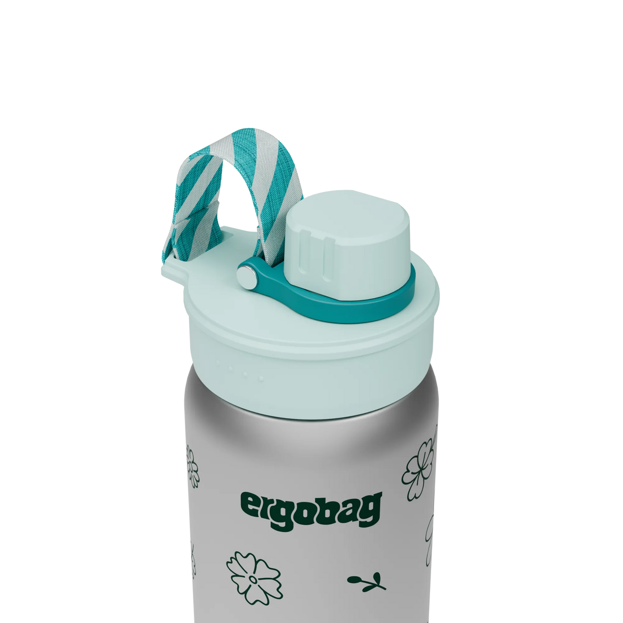 Borraccia Ergobag Stainless Steel Flowers - dettaglio 2 - Centroscuola
