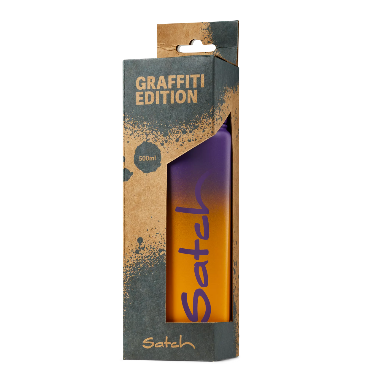 Borraccia Termica Satch Purple Graffiti - dettaglio finitura