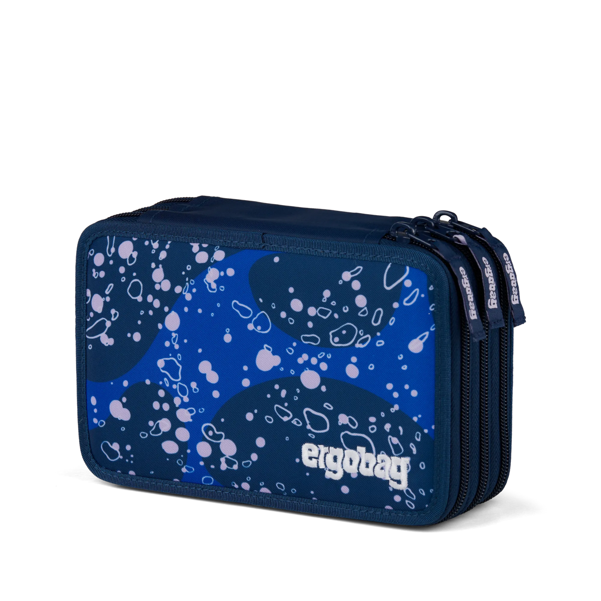 Astuccio Ergobag 3 Zip Maxi UnBearWater - vista frontale - Centroscuola