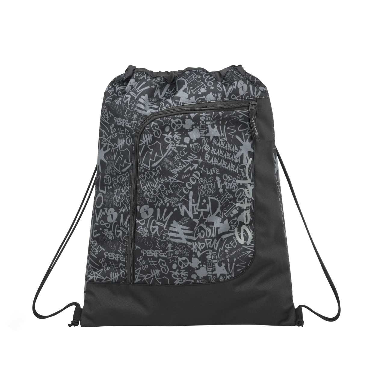 Sacca Sport Satch Street Ink - borsa sportiva scuola, vista fronte