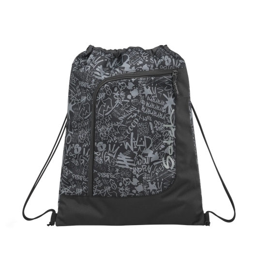 Sacca Sport Satch Street Ink - borsa sportiva scuola, vista fronte