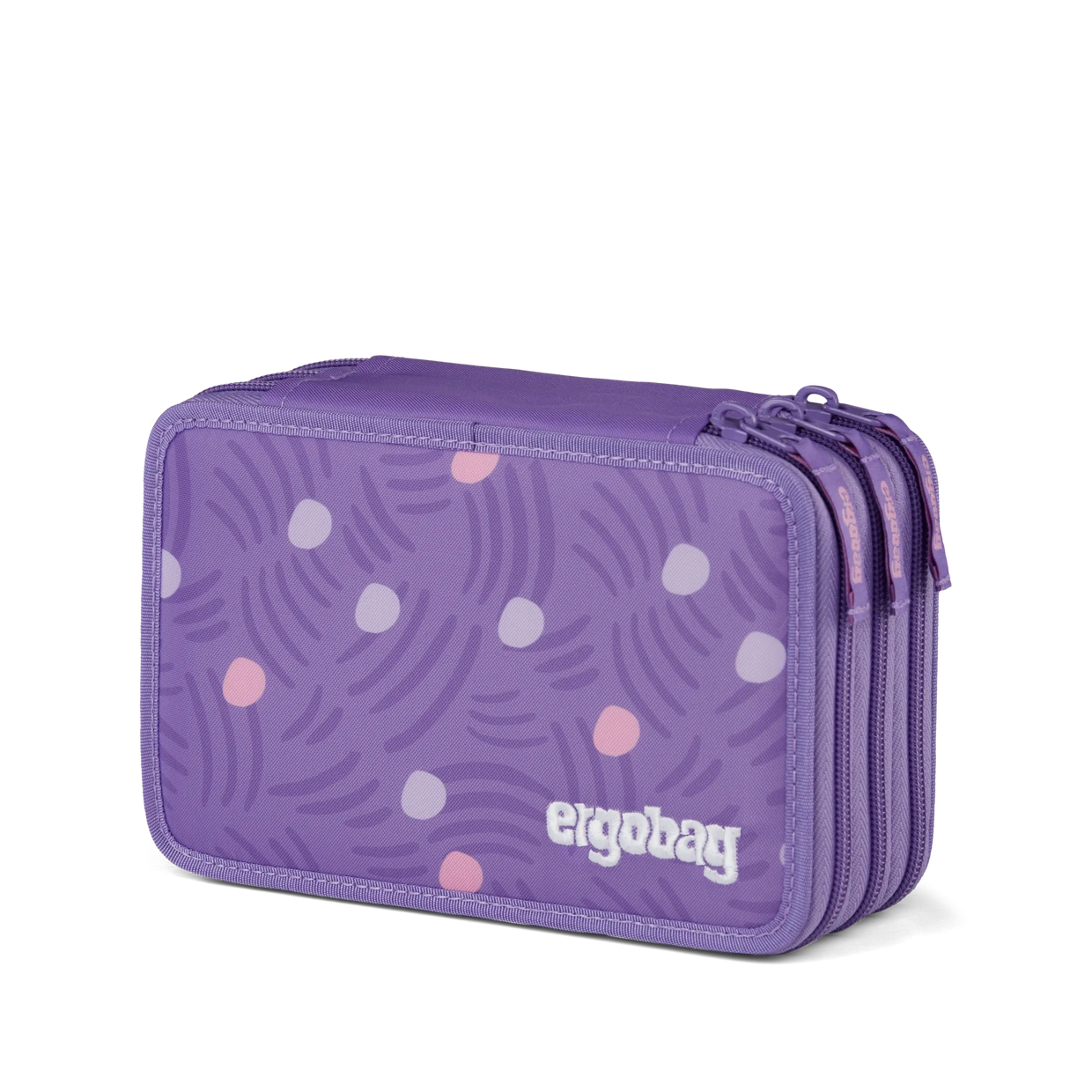 Astuccio Ergobag 3 Zip Maxi PonyBearadise - vista frontale - Centroscuola