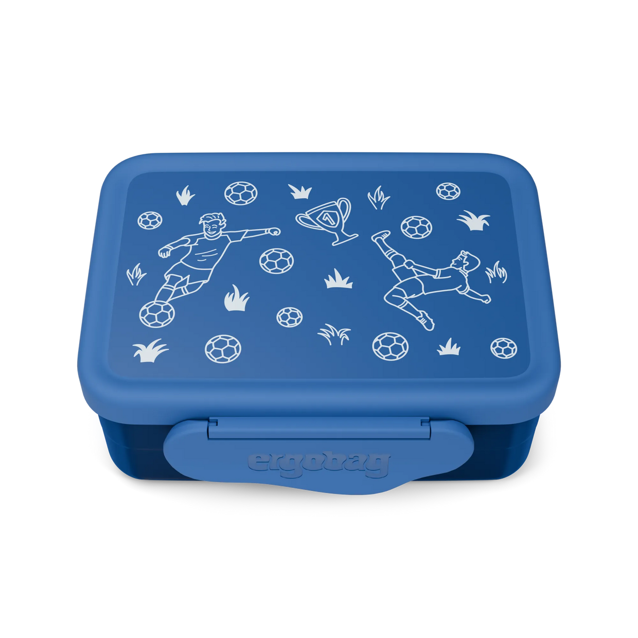 Portamerenda Ergobag Stainless Steel Soccer - vista frontale - Centroscuola