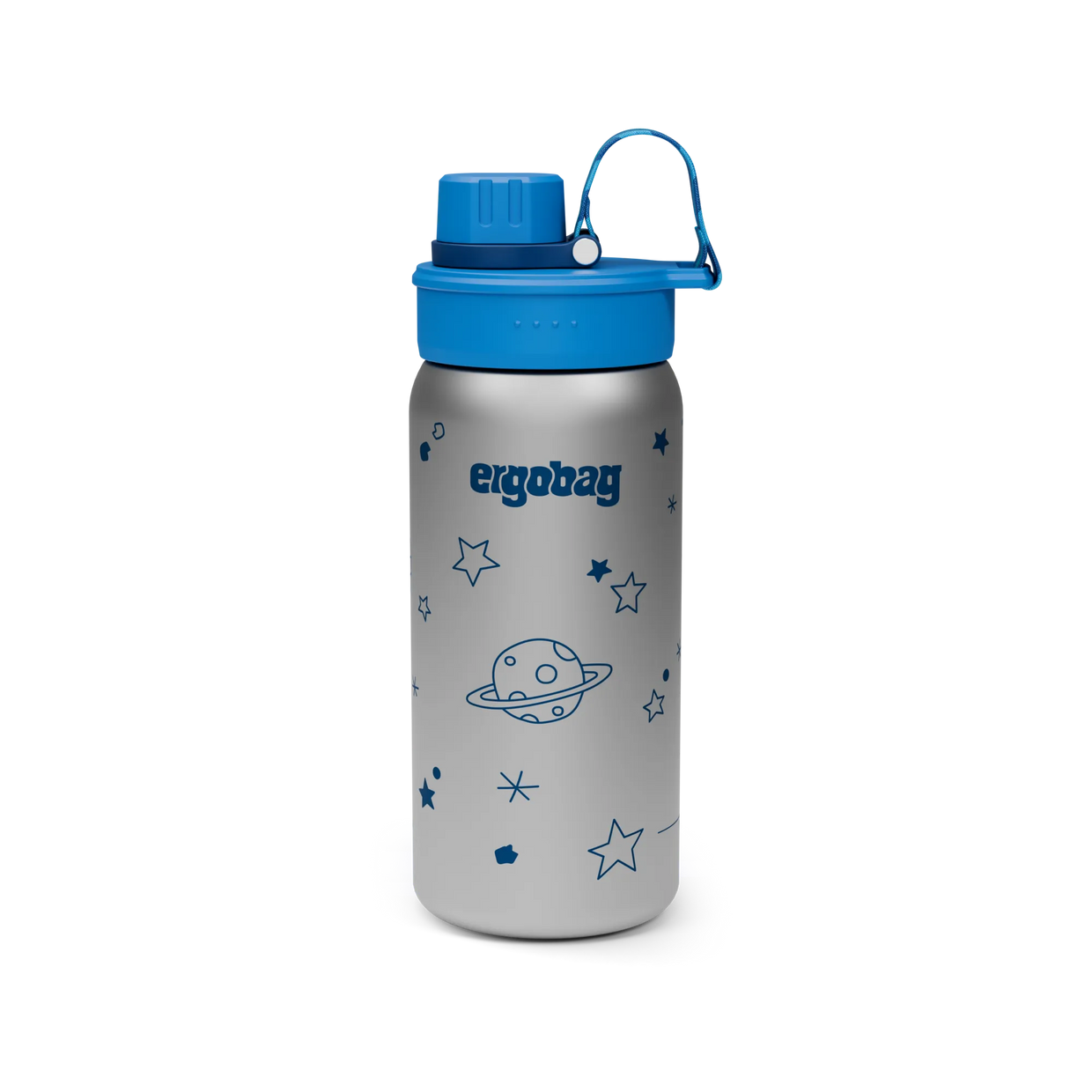 Borraccia Ergobag Stainless Steel Stars - vista frontale - Centroscuola