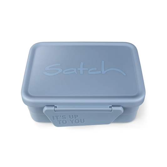 Portamerenda satch acciaio inox Nordic Light Blue - vista frontale