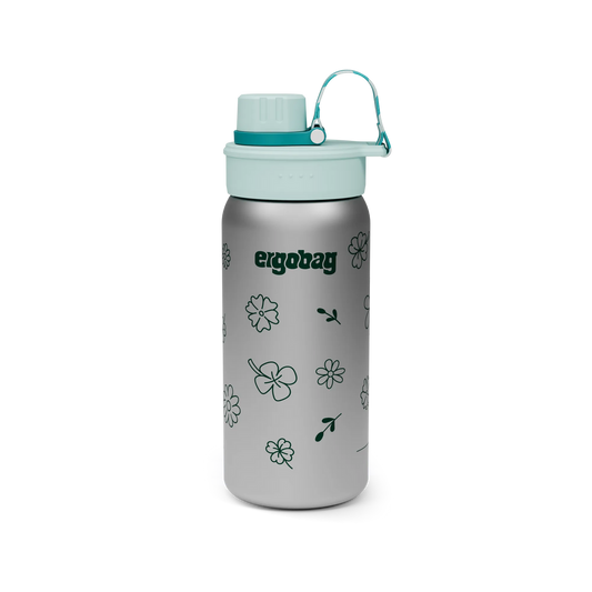 Borraccia Ergobag Stainless Steel Flowers - vista frontale - Centroscuola