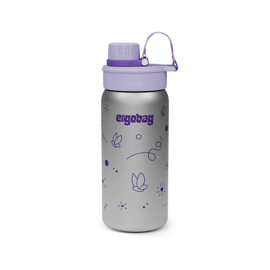 Borraccia Ergobag Stainless Steel Butterfly - vista frontale - Centroscuola