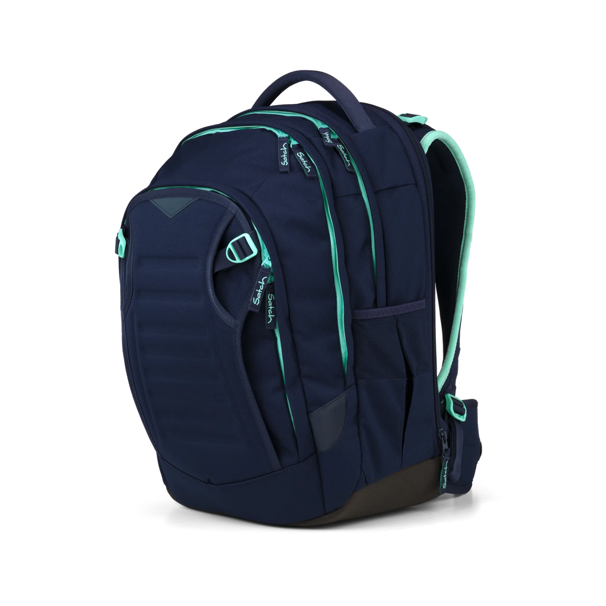 Zaino Satch Match Plus Ocean Mint - vista tre quarti sinistra