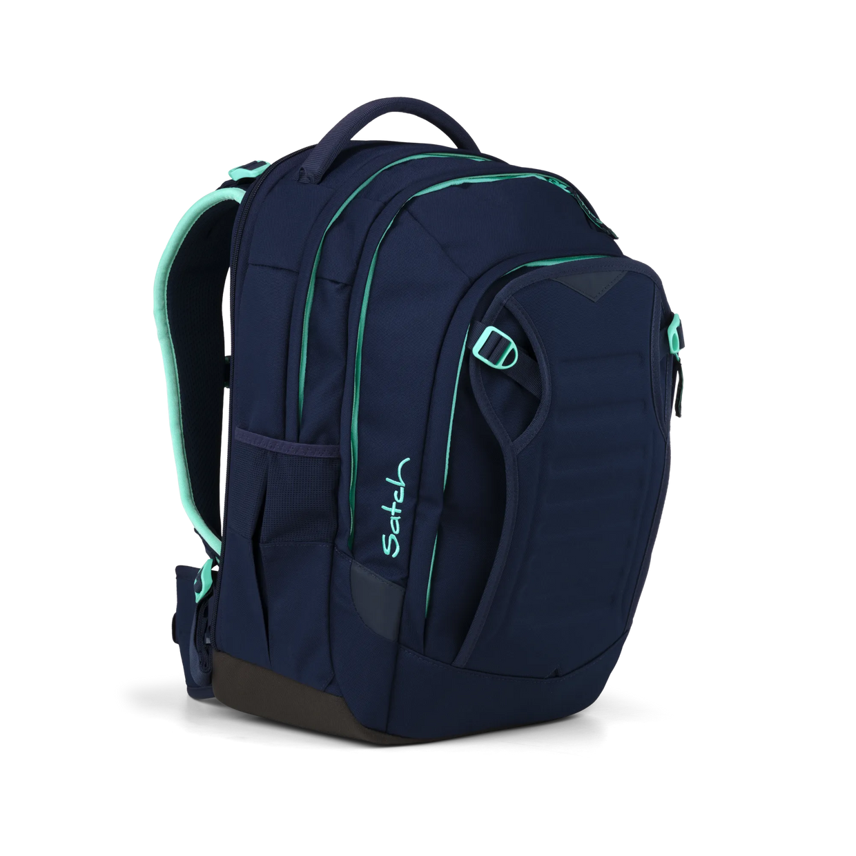 Zaino Satch Match Plus Ocean Mint - vista tre quarti destra