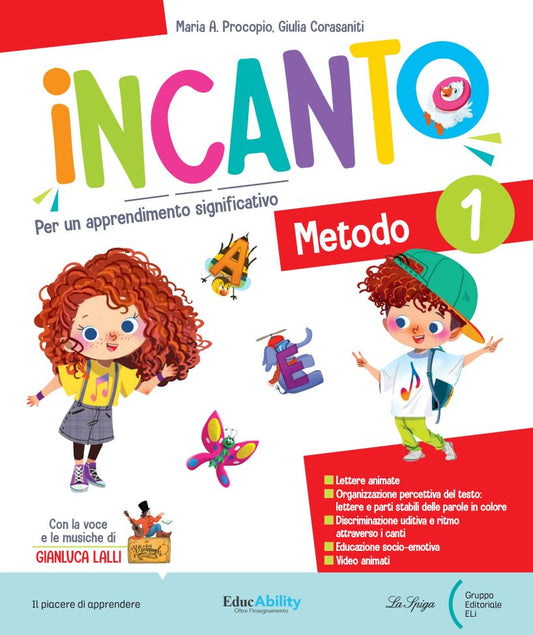 Incanto 1^ - Metodo stampato maiuscolo