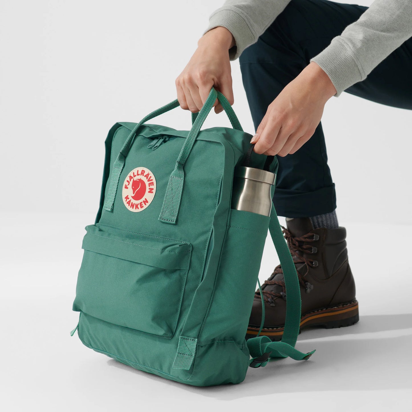 Zaino Fjällräven Kånken - Frost Green 664