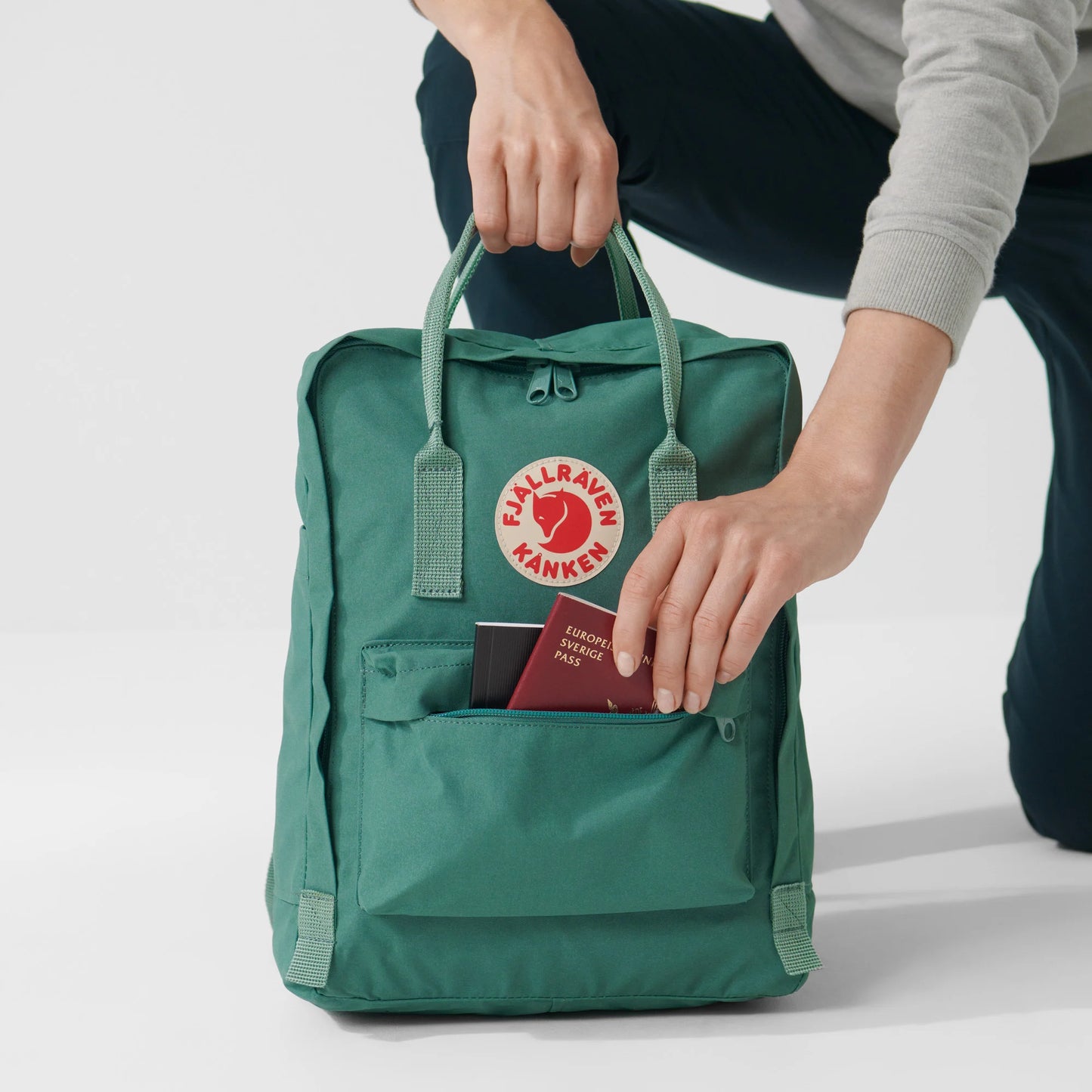 Zaino Fjällräven Kånken - Frost Green 664