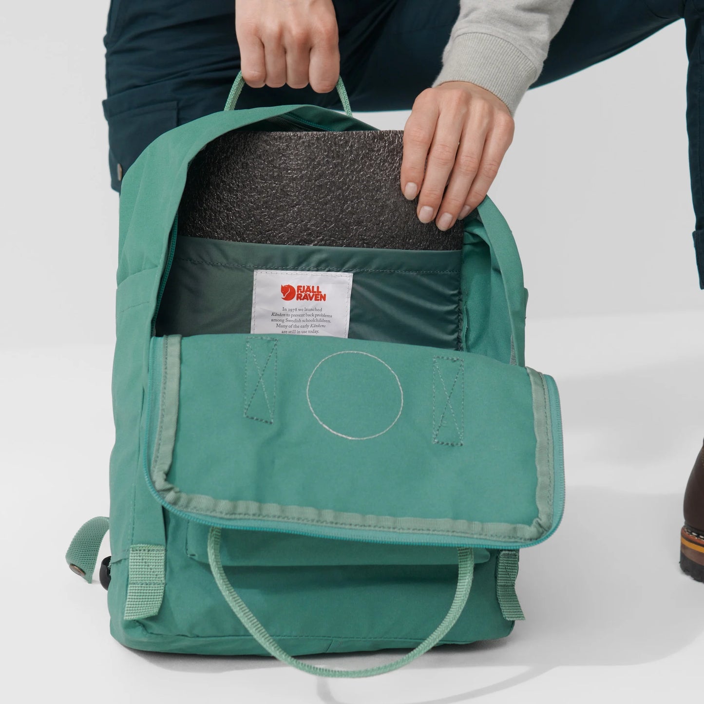 Zaino Fjällräven Kånken - Artic Green 667