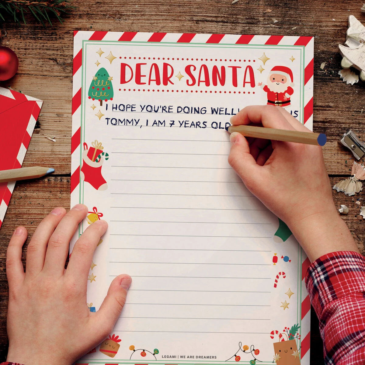 Kit per lettera a Babbo Natale