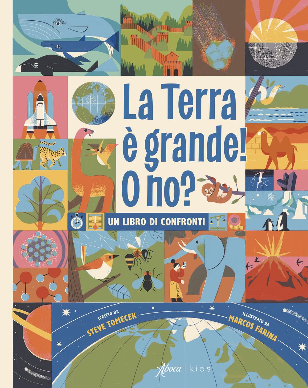 La Terra è grande! O no? Un libro di confronti