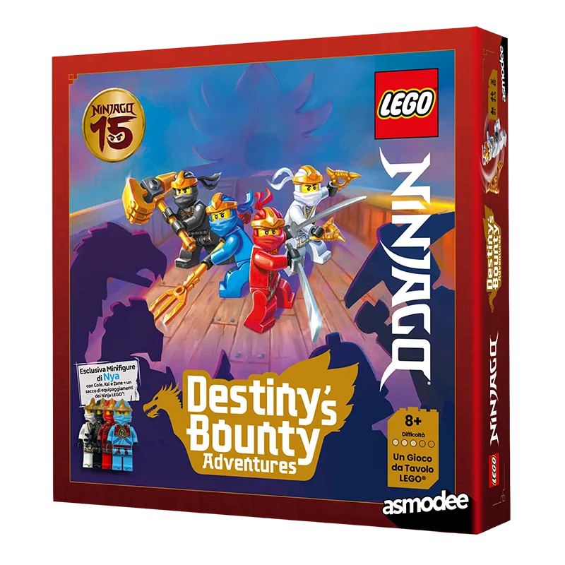 LEGO Ninjago: Destiny's Bounty Adventures - gioco da tavolo cooperativo