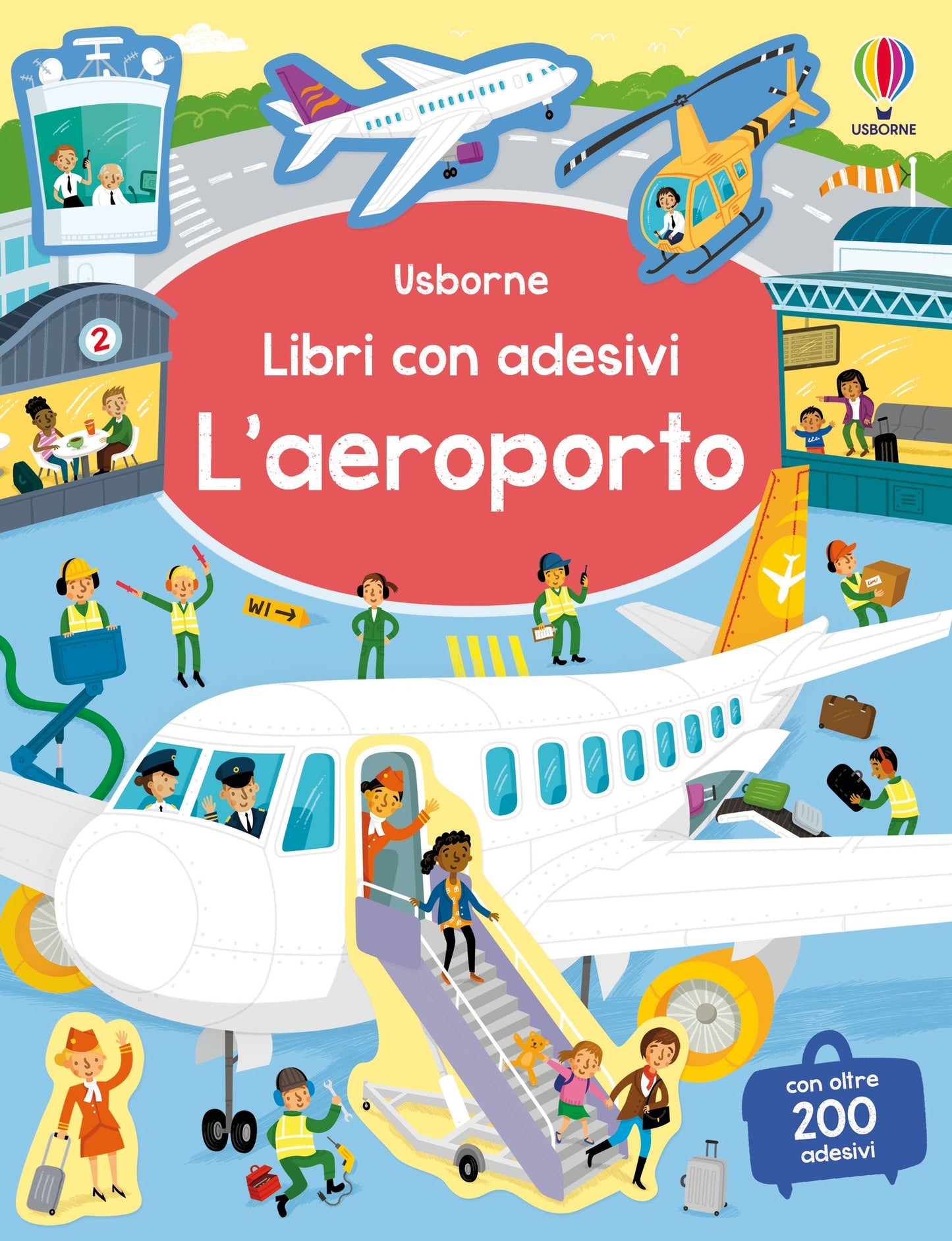 Libri con adesivi - L'aeroporto