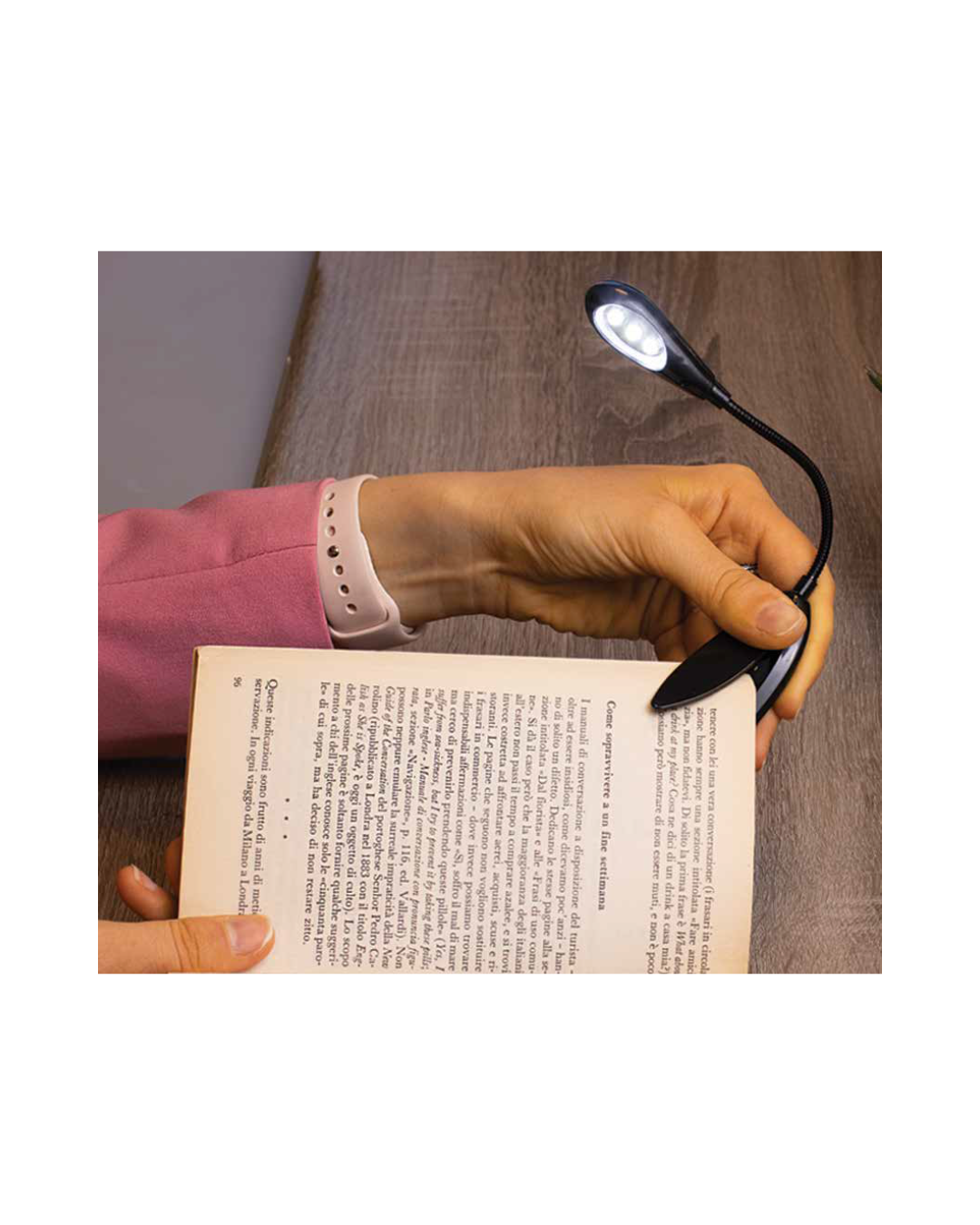 Luce da lettura con clip - Centroscuola