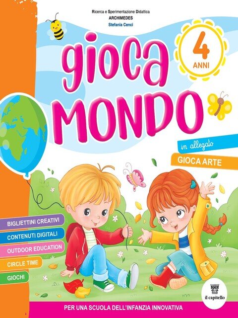 Copertina Gioca Mondo 4 Anni, Il Capitello - Piccoli