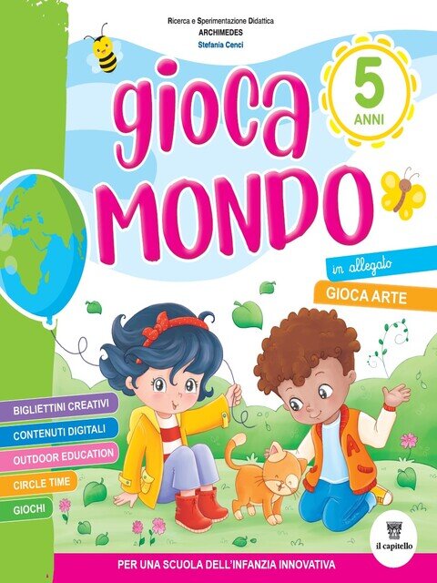 Copertina Gioca Mondo 5 Anni, Il Capitello - Piccoli