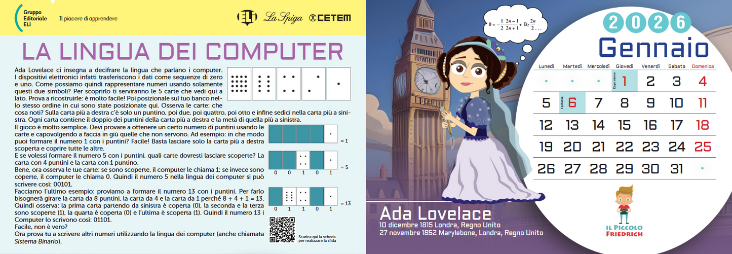 Il MateCalendario 2026 - Centroscuola