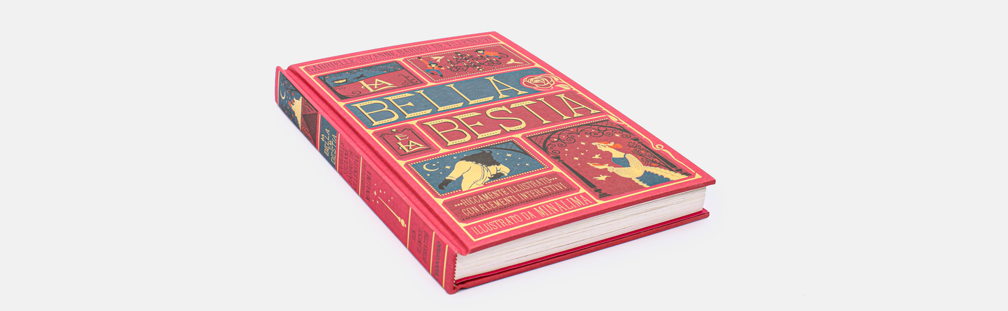 La bella e la bestia - illustrazione interna 3