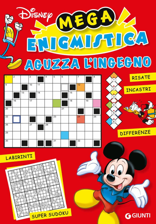 Mega Enigmistica Disney - Aguzza l'ingegno - Centroscuola