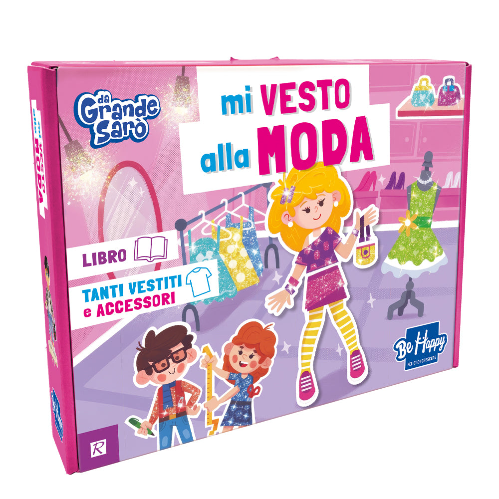 Mi vesto alla moda - librogioco Da grande sarò - Raffaello