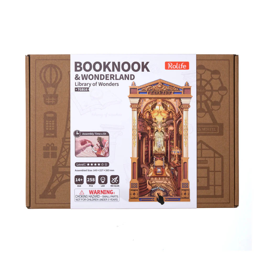 Miniatura da libreria - Library of Wonders - Centroscuola