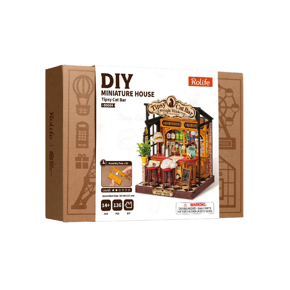 Miniature House - Tipsy Cat Bar - Centroscuola