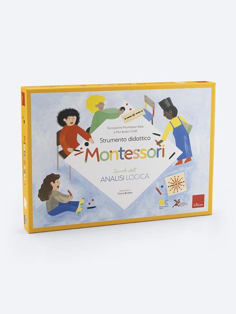 Tavole dell'analisi logica - Strumento didattico Montessori