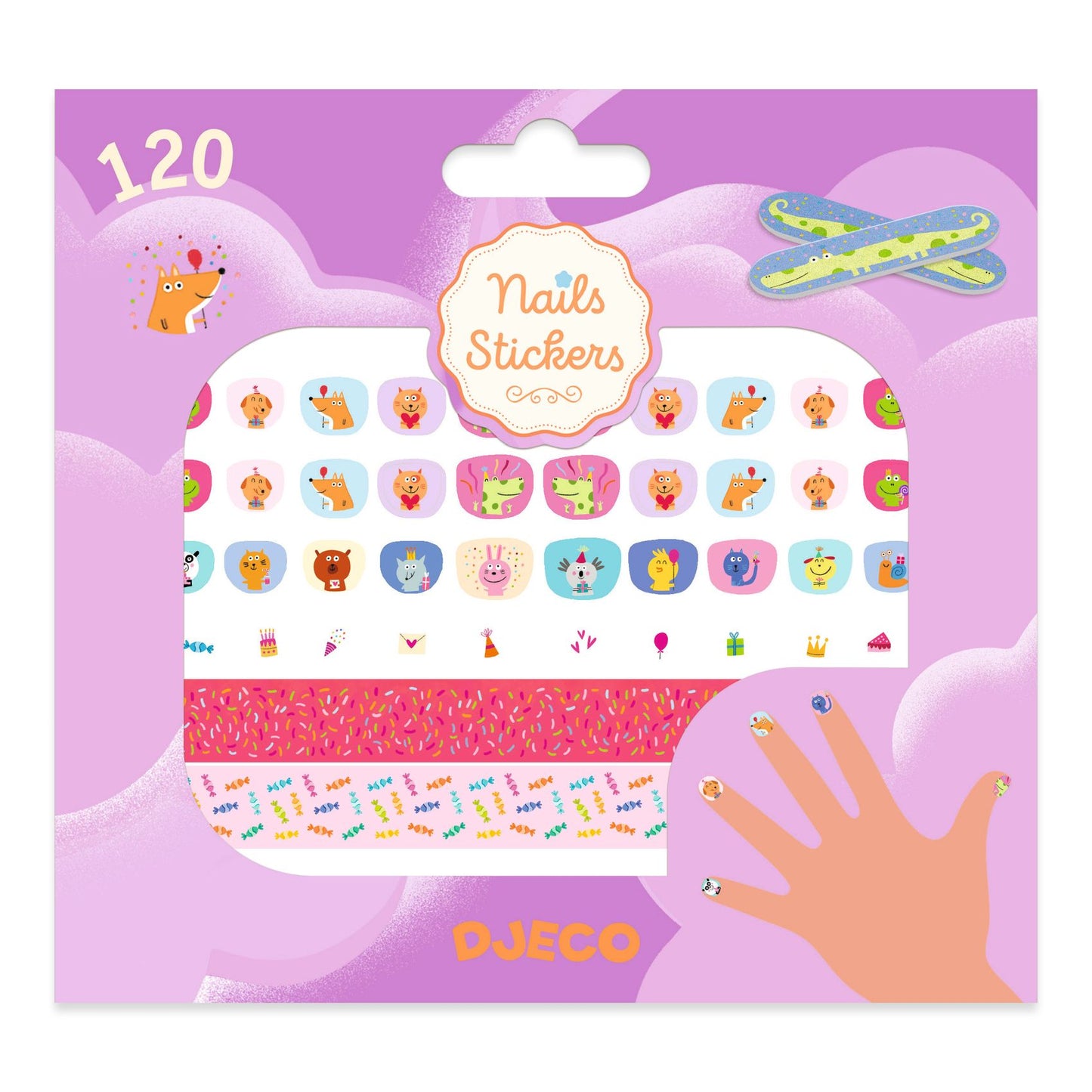 Nails Stickers - Happy Birthday - Centroscuola