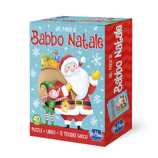 Nel paese di Babbo Natale - Libro & Puzzle - Centroscuola