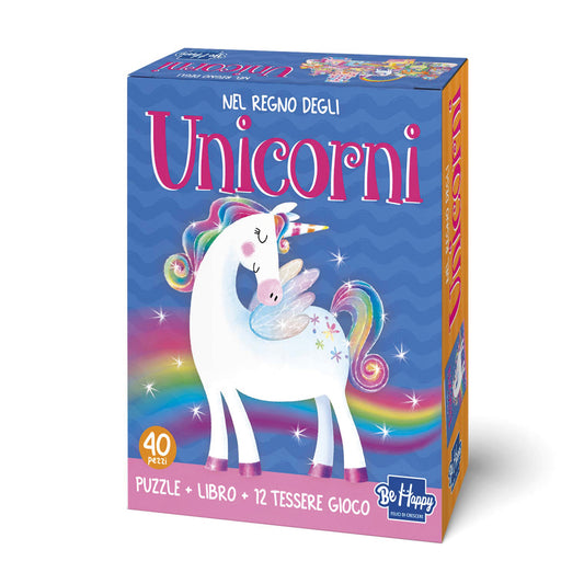 Nel mondo degli unicorni - Libro & Puzzle - Centroscuola