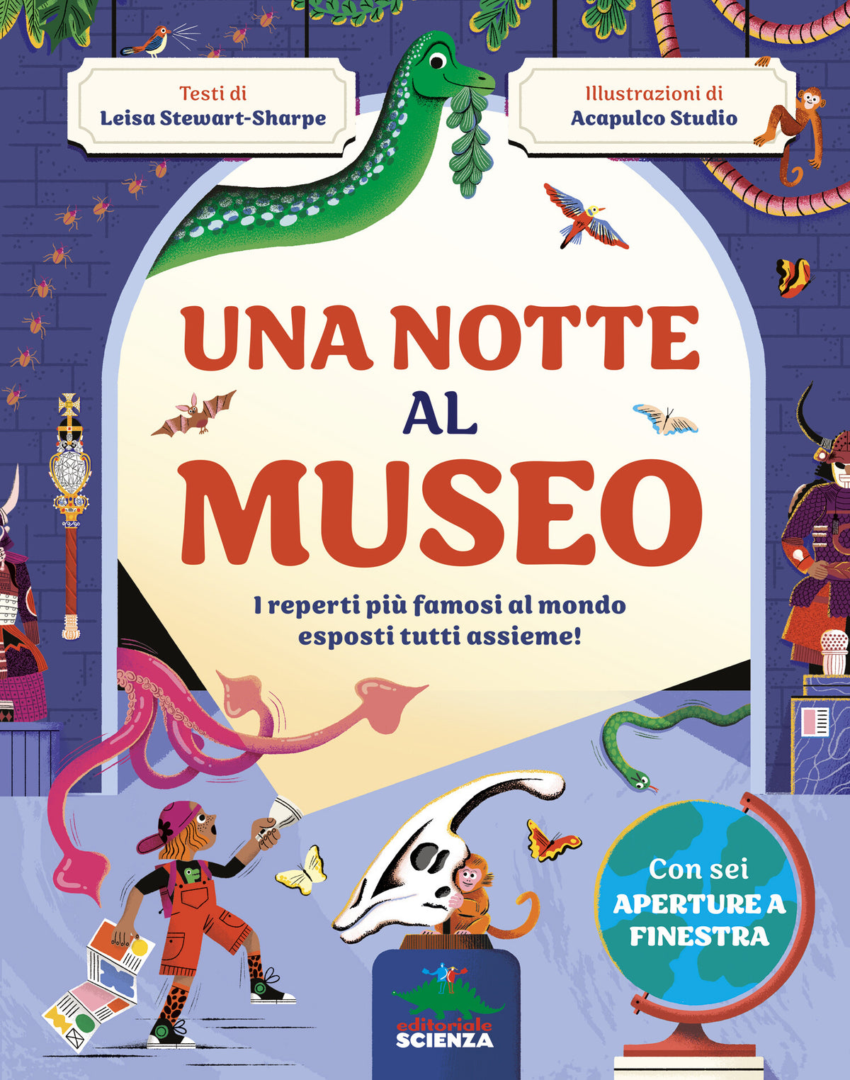 Una notte al museo – Leisa Stewart-Sharpe – Editoriale Scienza