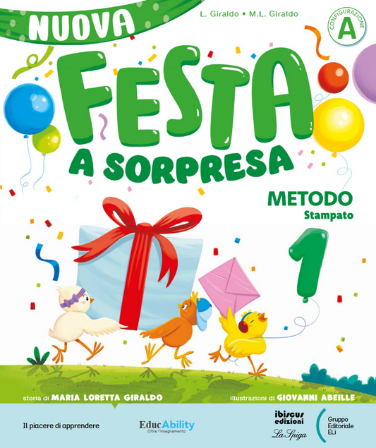 Nuova Festa a Sorpresa 1 - Metodo tutto Maiuscolo - Centroscuola