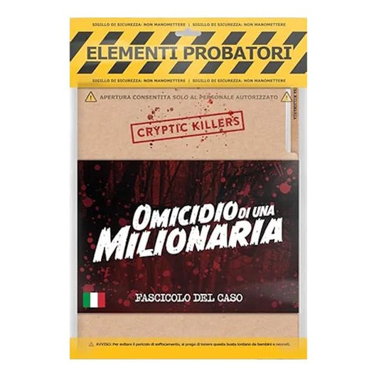 Omicidio di una Milionaria - gioco investigativo Cryptic Killers