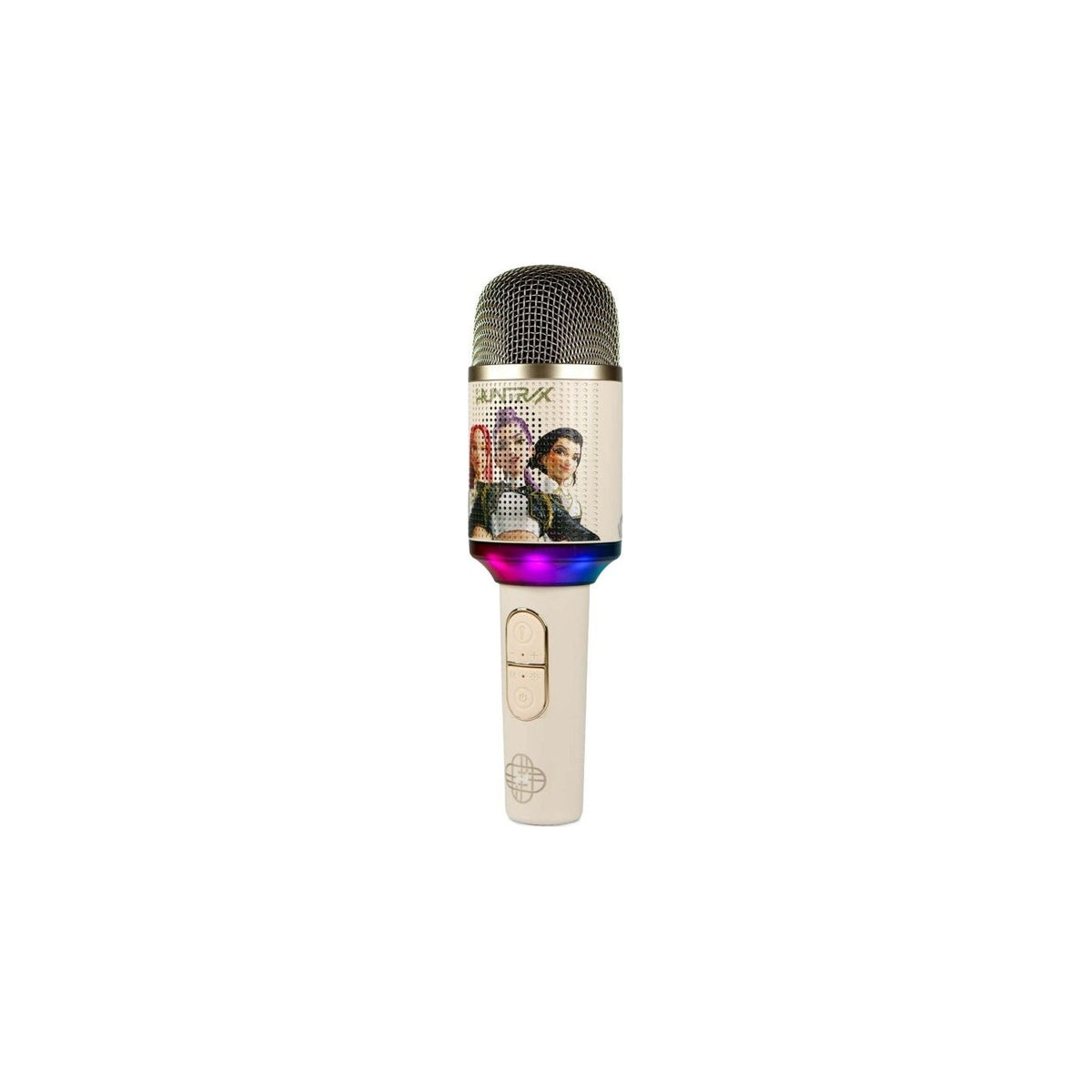 Microfono karaoke KPop Demon Hunters Huntrix PopSing LED oro - OTL Technologies