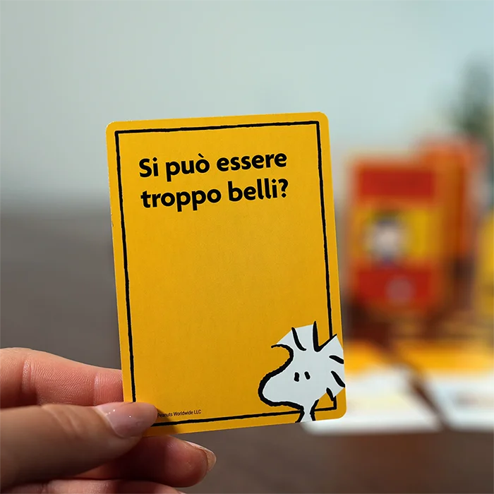 Peanuts: The Doctor is In - carta domanda