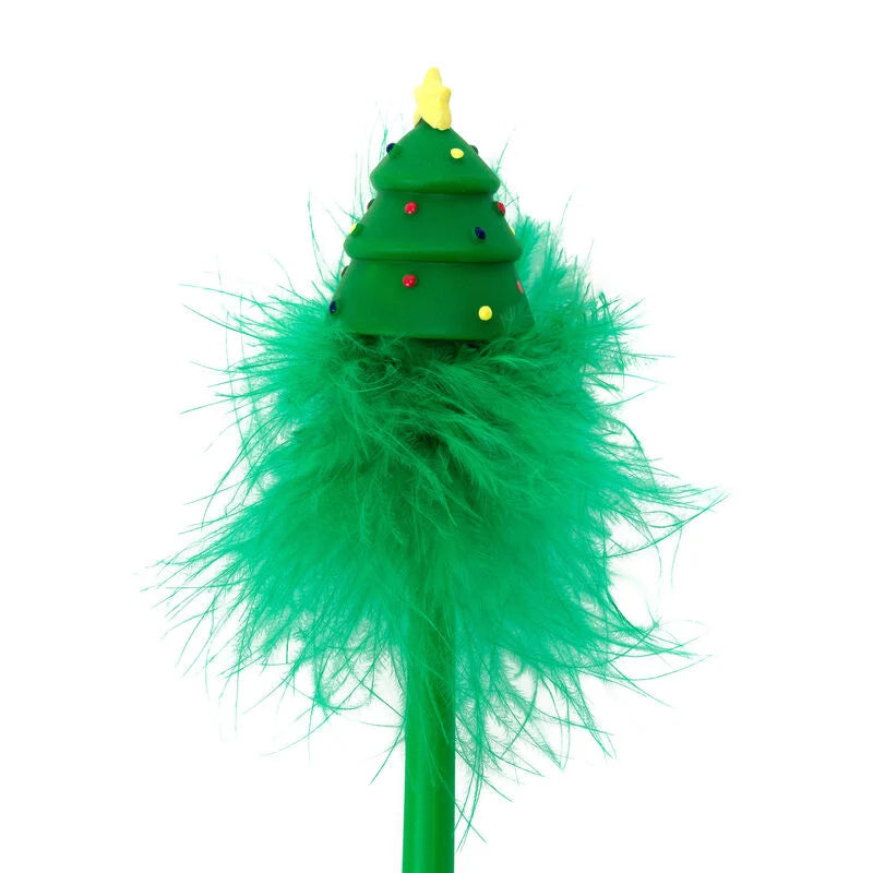 Penna a Sfera Luminosa - Albero di Natale