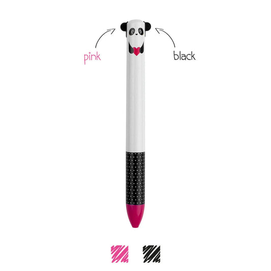 Penna a 2 colori Panda